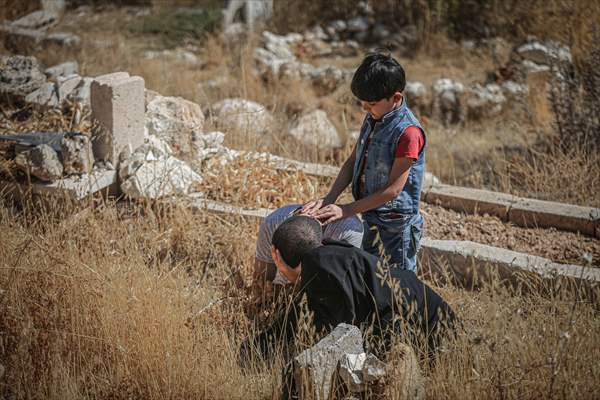 Kindergarten run by a mother who lost her children and husband in Syria