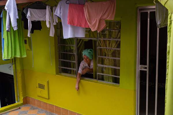 Pablo Escobar neighborhood in Medellin, Colombia