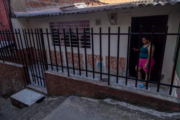 Pablo Escobar neighborhood in Medellin, Colombia