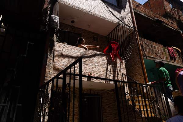 Pablo Escobar neighborhood in Medellin, Colombia