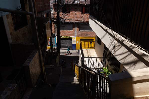 Pablo Escobar neighborhood in Medellin, Colombia