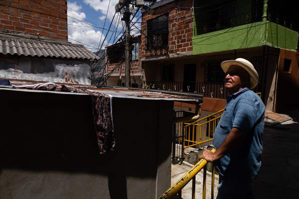 Pablo Escobar neighborhood in Medellin, Colombia