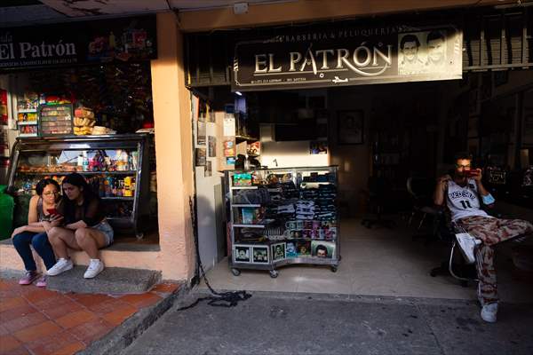Pablo Escobar neighborhood in Medellin, Colombia
