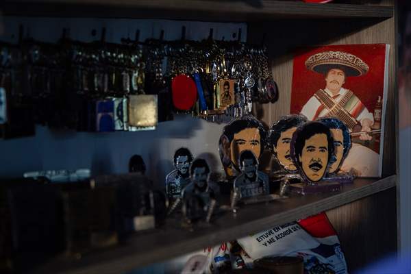 Pablo Escobar neighborhood in Medellin, Colombia