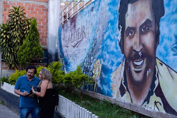 Pablo Escobar neighborhood in Medellin, Colombia