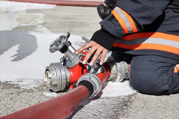 Female firefighters of Ankara Fire Department