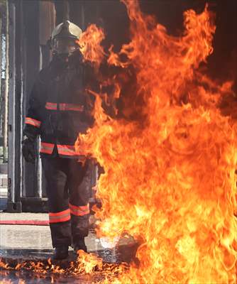 Female firefighters of Ankara Fire Department