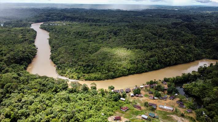Colombia: Embera Dobida indigenous daily life at the jungle in Choco department