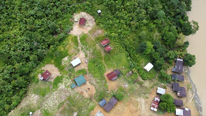 Colombia: Embera Dobida indigenous daily life at the jungle in Choco department