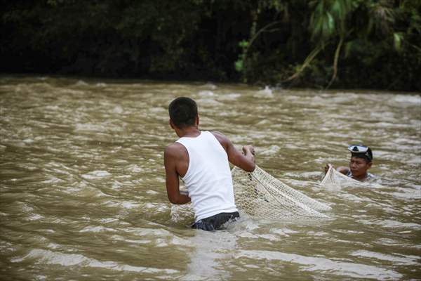 Colombia: Embera Dobida indigenous daily life at the jungle in Choco department