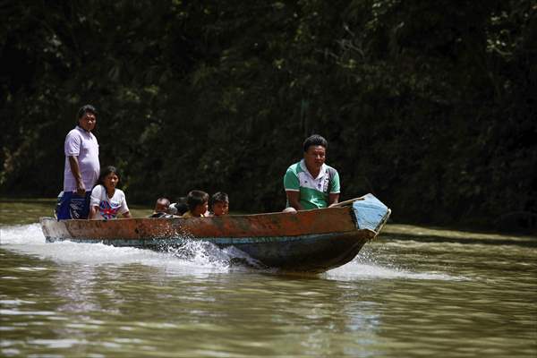 Colombia: Embera Dobida indigenous daily life at the jungle in Choco ...