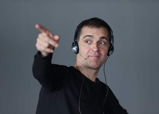 O'Choro, the Berlin character of the TV series "La Casa de Papel" in Istanbul