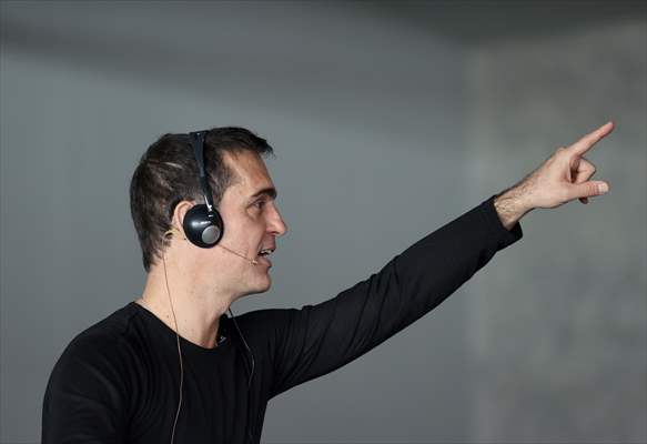 O'Choro, the Berlin character of the TV series "La Casa de Papel" in Istanbul