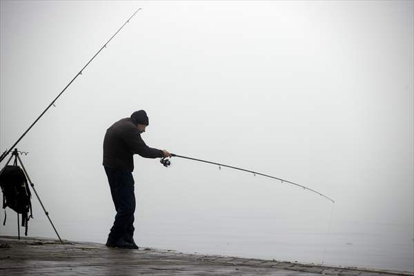 Heavy fog in Istanbul
