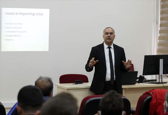 AA'nın savaş muhabirliği kursiyerleri uygulamalı eğitimlerle güçleniyor