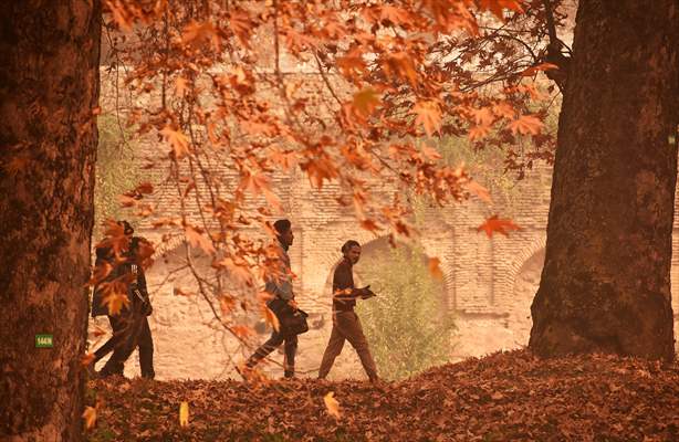 Autumn season in Kashmir