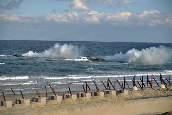 Japan's Self-Defense Forces conduct an amphibious operation in the south of Japan