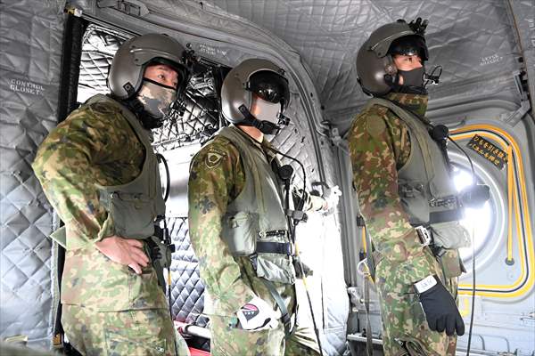 Japan's Self-Defense Forces conduct an amphibious operation in the south of Japan