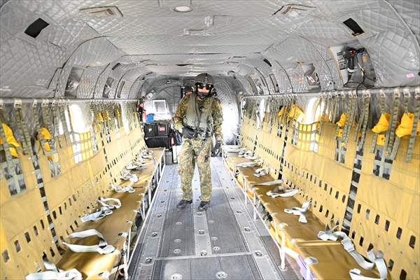 Japan's Self-Defense Forces conduct an amphibious operation in the south of Japan