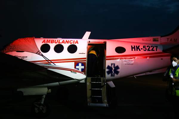 Palonegro International Airport of Bucaramanga, Colombia