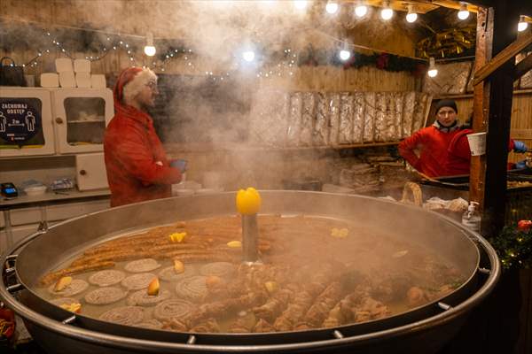 Wroclaw christmas market operates as Covid infections rage in Poland