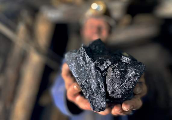 Miners in Turkey's Zonguldak