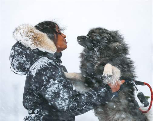 Winter storm in Washington DC