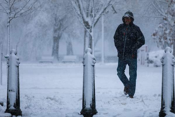 Winter storm in Washington DC