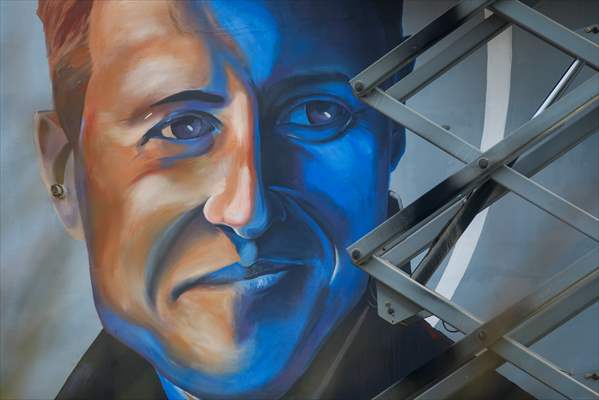 Giant mural dedicated to Michael Schumacher unveiled in Bosnia and Herzegovina