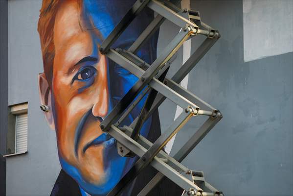 Giant mural dedicated to Michael Schumacher unveiled in Bosnia and Herzegovina