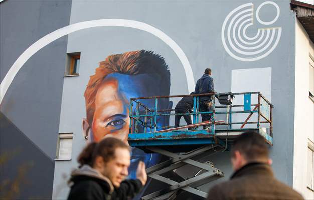 Giant mural dedicated to Michael Schumacher unveiled in Bosnia and Herzegovina