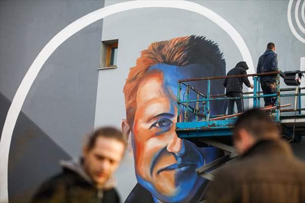 Giant mural dedicated to Michael Schumacher unveiled in Bosnia and Herzegovina