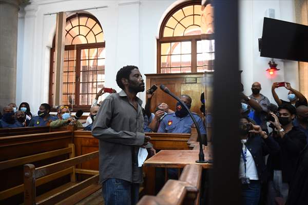 South African Parliament fire suspect Mafe appears in Cape Town court