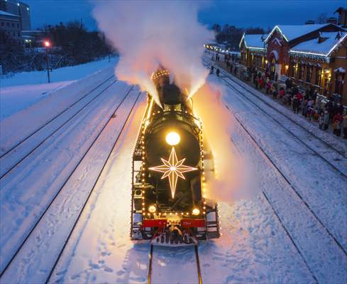 A Christmas tale came to life in in Shuya town of Ivanovo Oblast