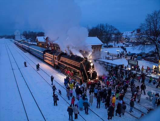 A Christmas tale came to life in in Shuya town of Ivanovo Oblast