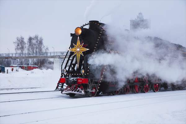 A Christmas tale came to life in in Shuya town of Ivanovo Oblast