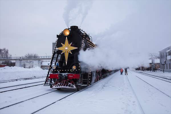 A Christmas tale came to life in in Shuya town of Ivanovo Oblast