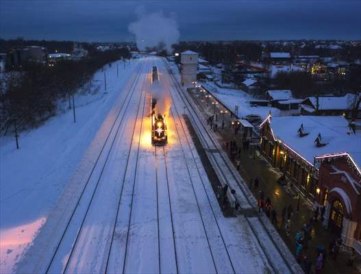 A Christmas tale came to life in in Shuya town of Ivanovo Oblast