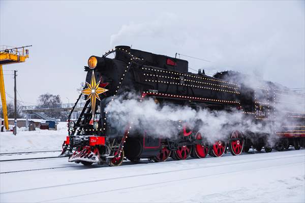 A Christmas tale came to life in in Shuya town of Ivanovo Oblast