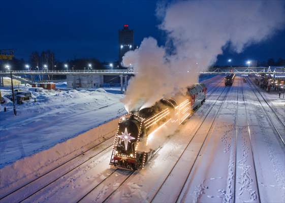 A Christmas tale came to life in in Shuya town of Ivanovo Oblast