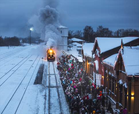 A Christmas tale came to life in in Shuya town of Ivanovo Oblast