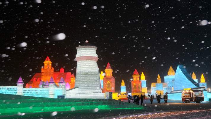 Harbin Ice and Snow World and Harbin Sun Island Snow Sculpture Art Fair