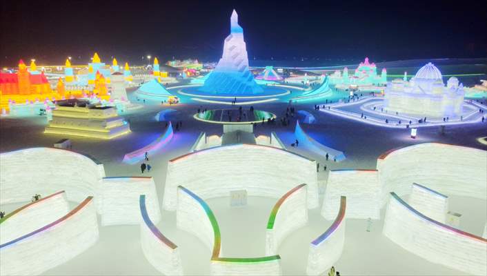 Harbin Ice and Snow World and Harbin Sun Island Snow Sculpture Art Fair