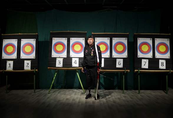 Members of "Veterans Disabled Sports Club" in Ankara