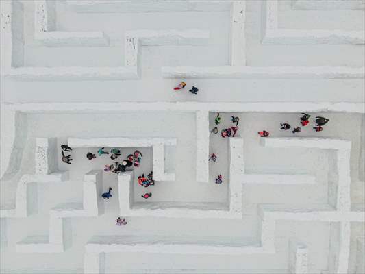 Biggest snow maze in the world goes ahead amid Omicron spread in
