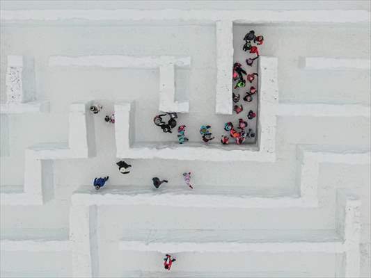 Biggest snow maze in the world goes ahead amid Omicron spread in