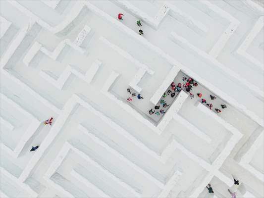 Biggest snow maze in the world goes ahead amid Omicron spread in
