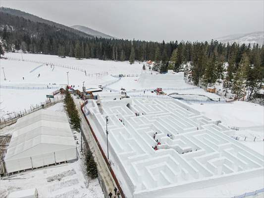Biggest snow maze in the world goes ahead amid Omicron spread in