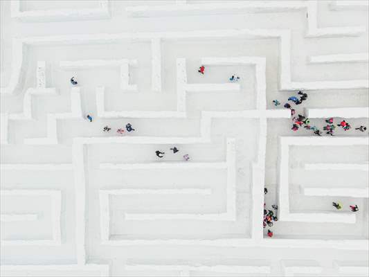 Biggest snow maze in the world goes ahead amid Omicron spread in