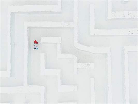 Biggest snow maze in the world goes ahead amid Omicron spread in